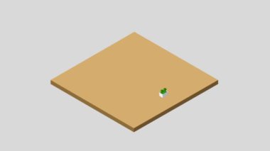 Office Desk Video Hareketi Grafik Canlandırması