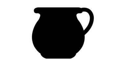 jug icon on white background