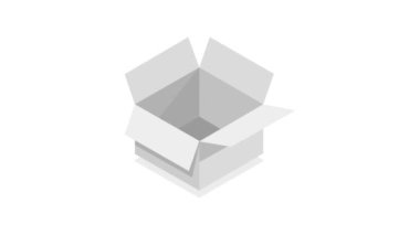 kutu video hareketi grafik canlandırması 