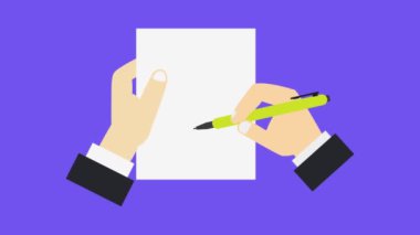 sözleşmeli Video Hareketi Grafik Canlandırması 