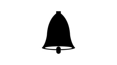 Çan vektör illüstrasyonu modern simge
