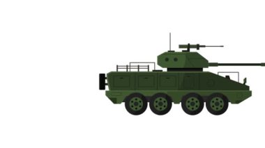 Tank ikonu hareket arkaplanı tasarımı 