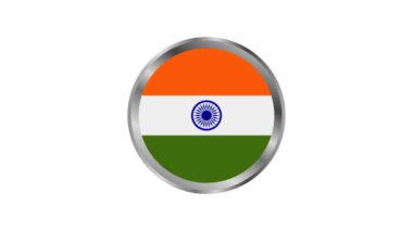 Hindistan bayrağı, ulusal bayrağın 3D görüntüsü