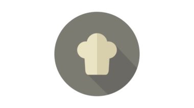 Şef hat video animasyon arkaplanı