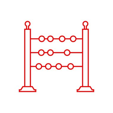 Aarhus renk simgesi, vektör illüstrasyonu