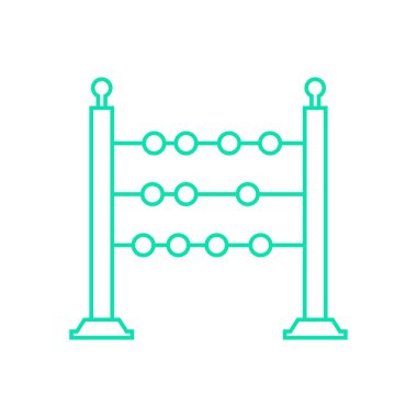 Aarhus renk simgesi, vektör illüstrasyonu