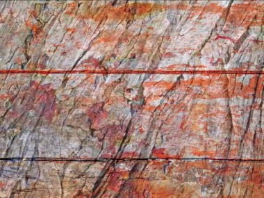 Çatlak boya desenli ahşap zemin 