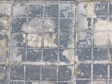 Doku kaldırımının yakın çekim görüntüleri