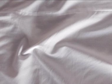 Beyaz kumaş dokusu. metin veya tasarım için kopyalama alanı olan tekstil arkaplanı