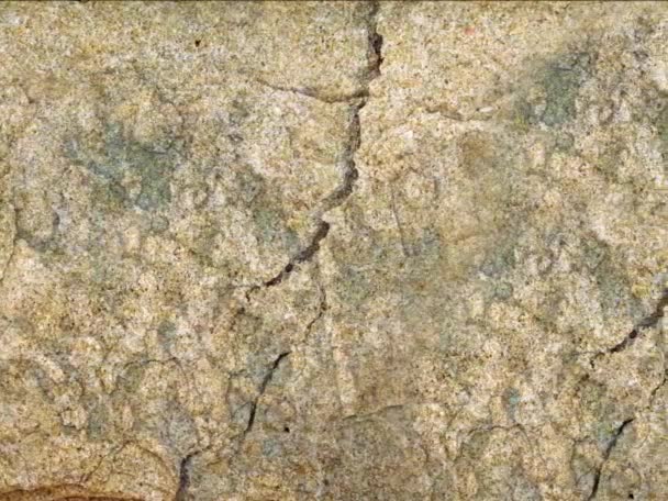 Footage Texture Stone Surface Background — Stock Video