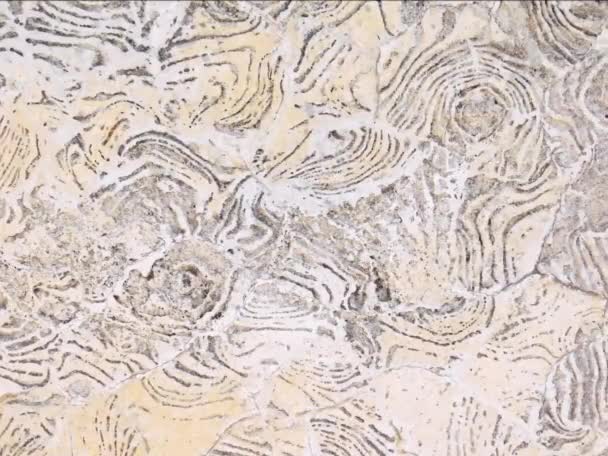 Marmurowe Tekstury Tła Abstrakcyjny Wzór Kamienia — Wideo stockowe