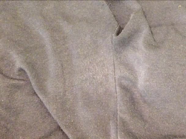 Gray Background Fabric Texture Cloth Folds — Stock Video