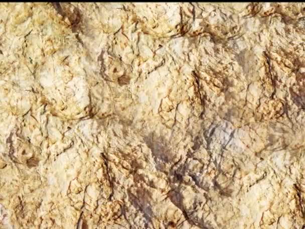 Textura Piedra Natural Fondo Cerca Vídeos De Stock Sin Royalties Gratis