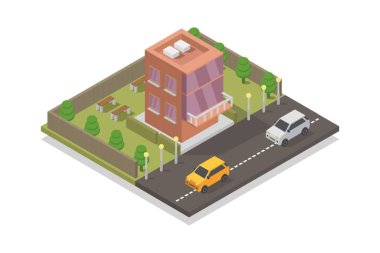 Beyaz arkaplanda modern ev web simgesi