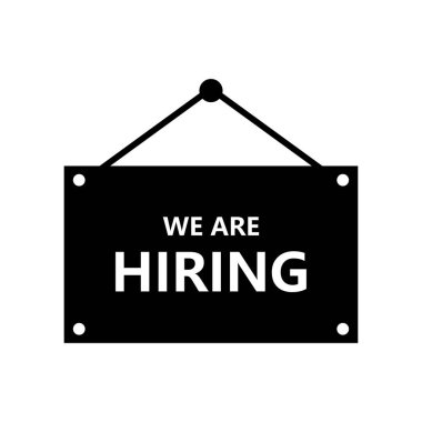 Beyaz arkaplandaki web simgesini işe alıyoruz