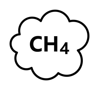 vektör çizimi, Ch4 'ün kimyasal elementi