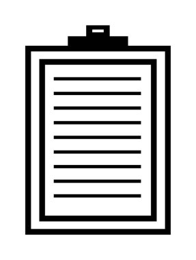 Pano simgesi ana hatları çizimi 