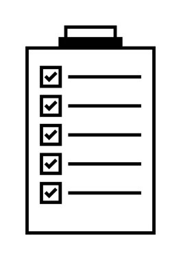 Pano simgesi ana hatları çizimi 