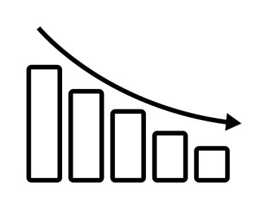 Grafik web simgesi. Vektör çizim