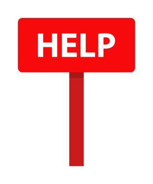 yardımcı vektör illüstrasyonunu imzala 