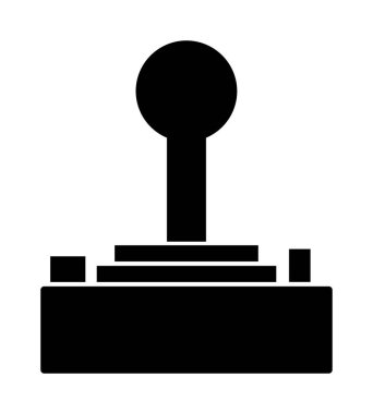 joystick simgesinin vektör çizimi