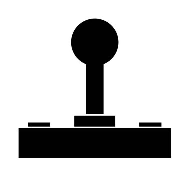 joystick simgesinin vektör çizimi