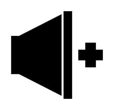 Sesi yükseltmenin vektör illüstrasyonu