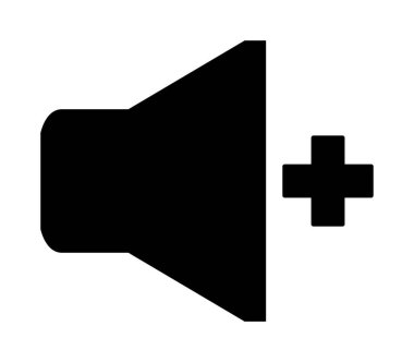 Sesi yükseltmenin vektör illüstrasyonu