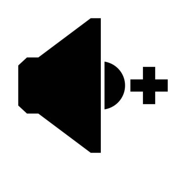 Sesi yükseltmenin vektör illüstrasyonu