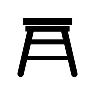 bar tabure vektör resimlemesi basit biçimle