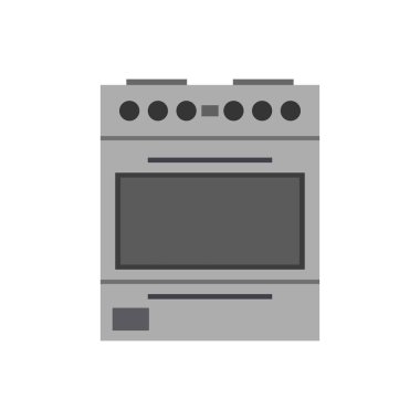 fırın simgesi, düz stil