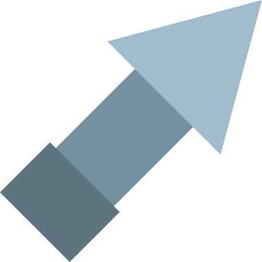 Düz simgede aşağı ok