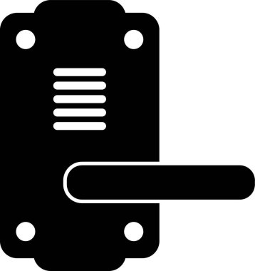 Modern bir simgenin vektör illüstrasyonu