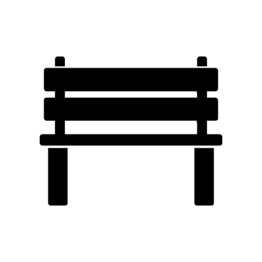 beyaz arkaplanda izole tablo simgesi vektörü, şeffaf sandalyeler