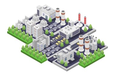 İstasyonların vektör simgesi basit bir şekilde yükleniyor