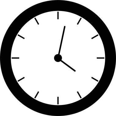 vektör saat resimleme