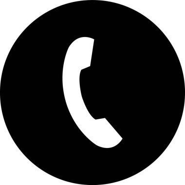 telefon mesajı simgesi vektörü.