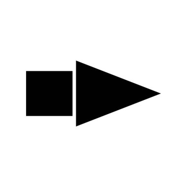 ses kabartma düz vektör simgesi