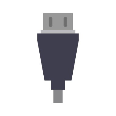 elektrik dolgusu izole vektör simgesi