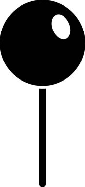 yemek pişirme ikonu katı stil