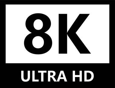 hd ultra hd simgesi, özet biçimi