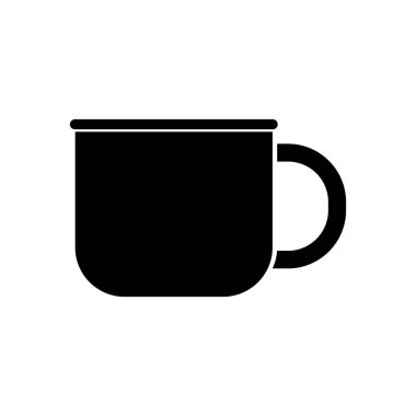 kahve vektörü ince çizgi simgesi