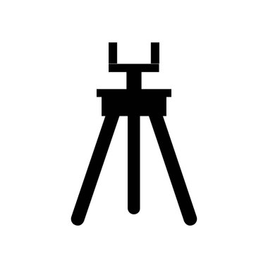 Beyaz arkaplanda vektör simgesi izole edildi