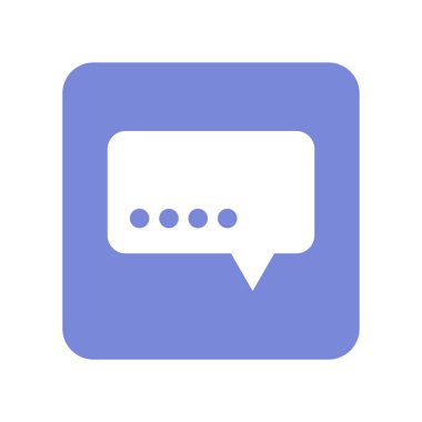 ileti vektör renk çizgisi simgesi