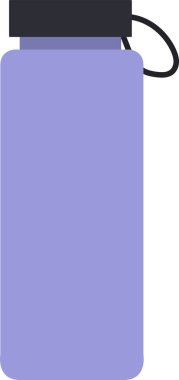 şişe simgesi modern, vektör çizimi