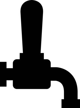 Su dokunun vektör çizim