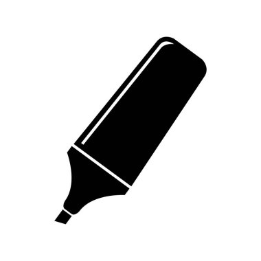 Kalem. Web simgesi basit illüstrasyon