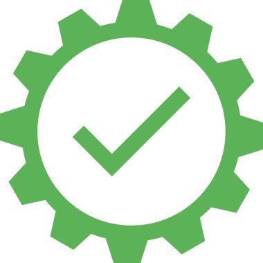 Vites düz simge vektör