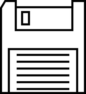 Belge simgesinin vektör illüstrasyonu