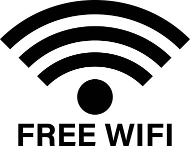wifi vektör düz simge